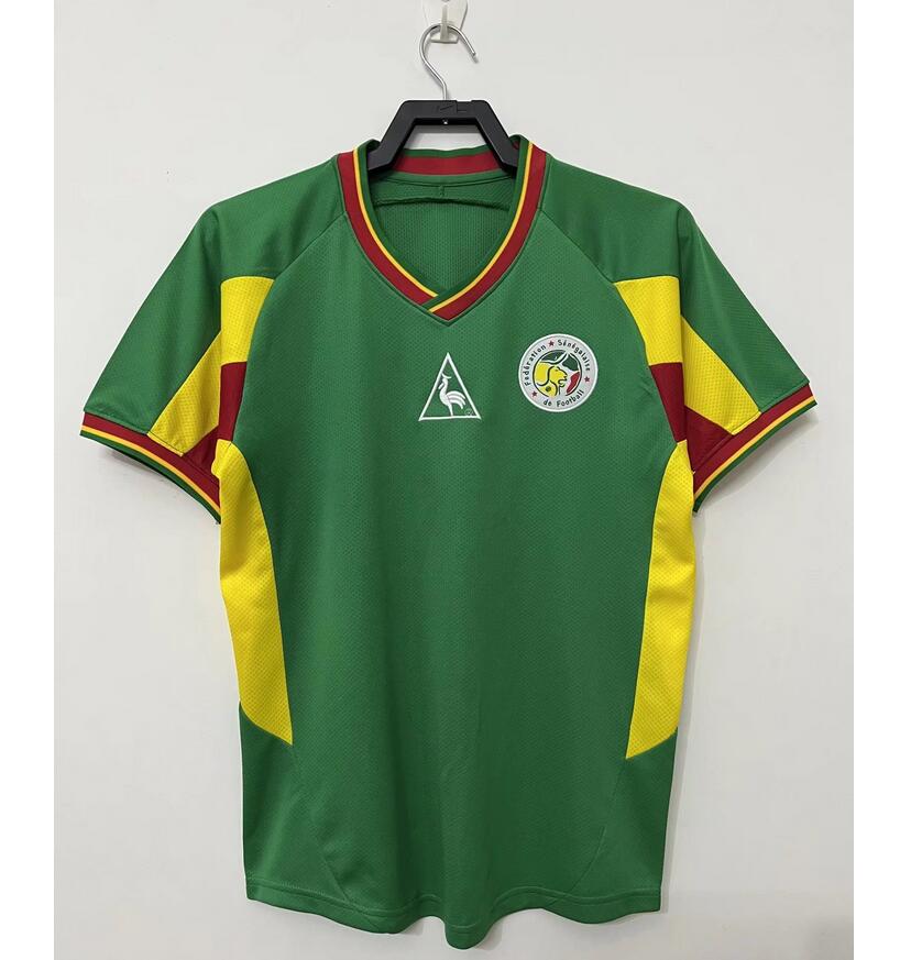 2002 Senegal Retro Away Kit Soccer Jersey